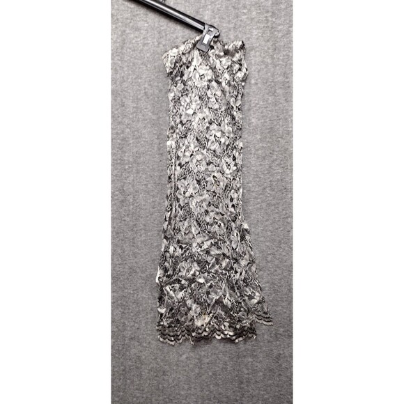 Womens Scarve Wraps Belt Sash Lot of 6 Floral Solid Tassels Hearts Metalic Sheer - Picture 7 of 12